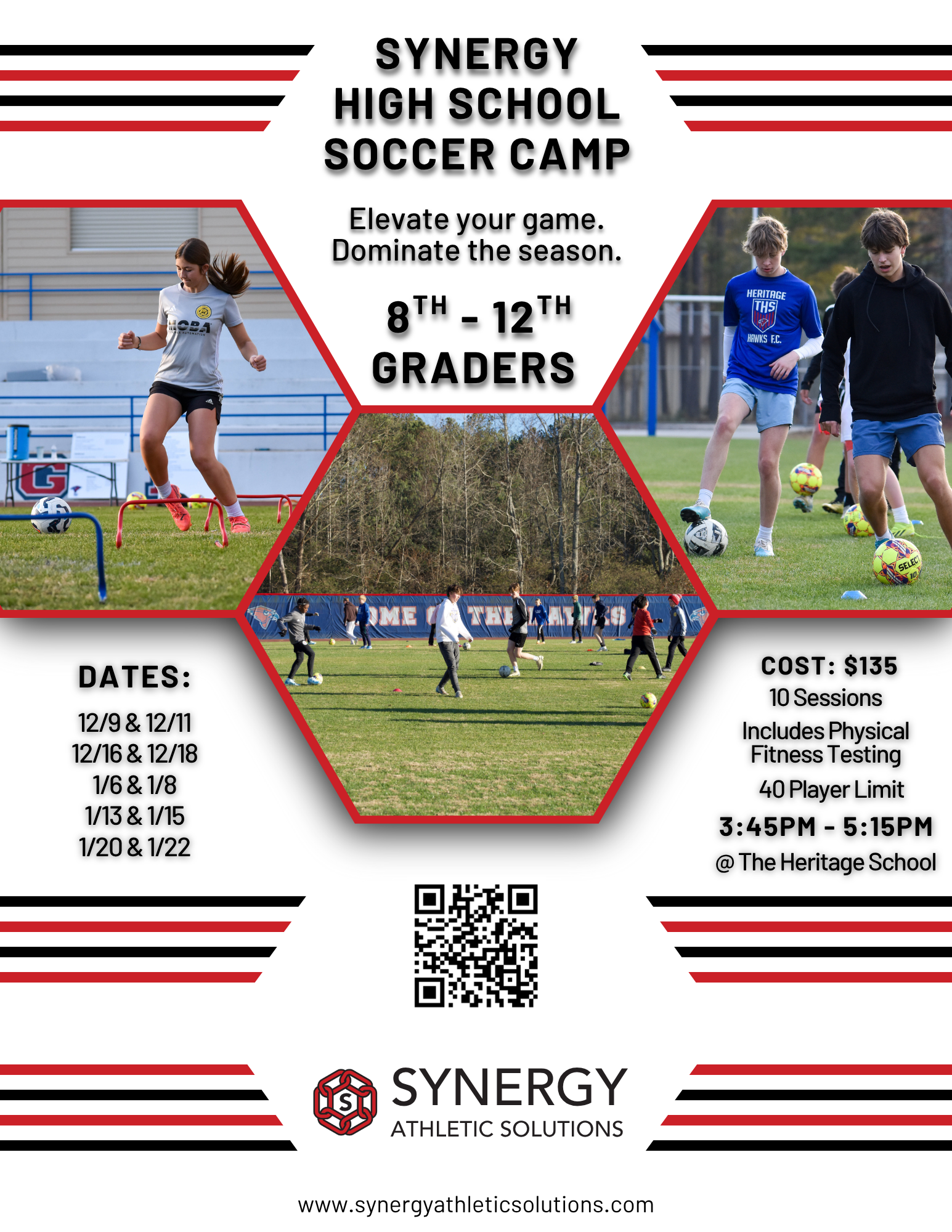 2025 Synergy Athletic Solutions Winter High School Preparation Camp 2025 Synergy Invite only