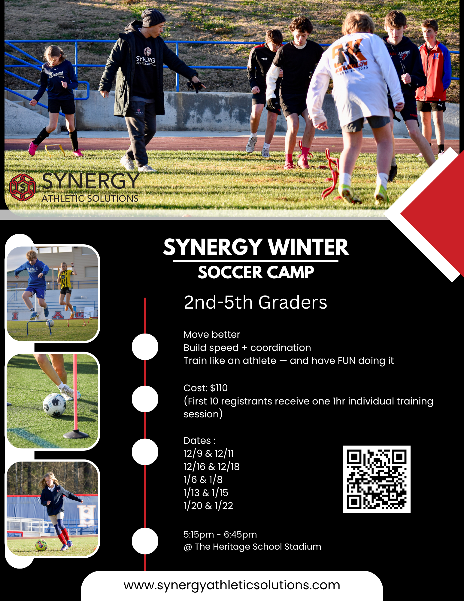 2025 Synergy Athletic Solutions Winter Soccer Camp 2025 Synergy Invite only